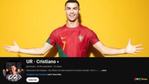 Cristiano Ronaldo Launches YouTube Channel, Rapidly Reaches 42.4 Million Subscribers